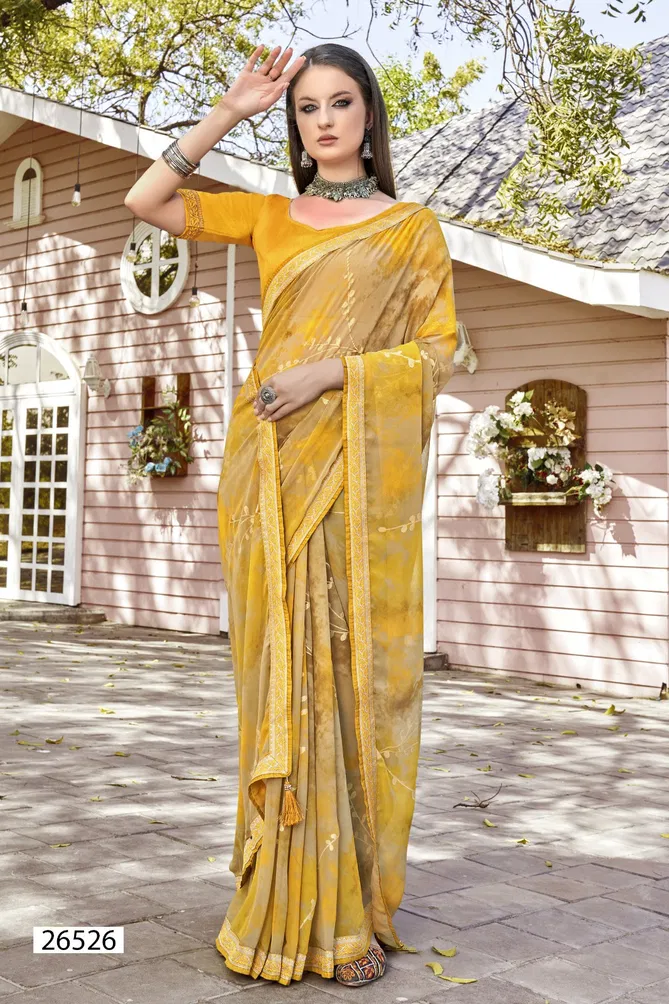 Ananta Vol 2 By Vallabhi Georgette Printed Sarees Exporters In India